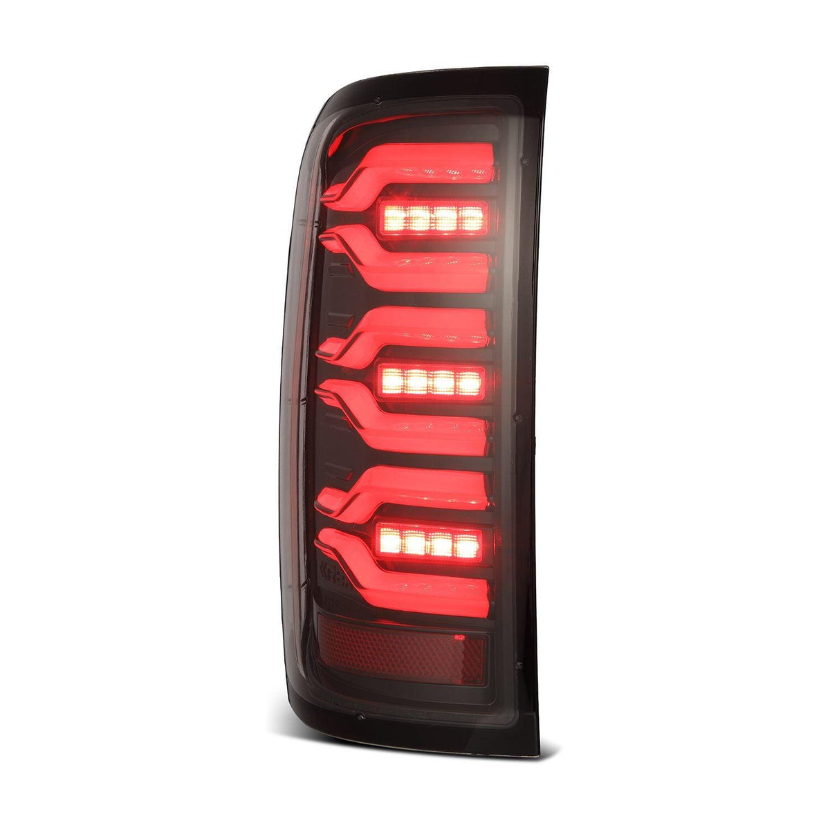 Alpha Rex 14-18 Chevrolet Silverado 1500 / 15-19 Silverado 2500HD/3500HD / 15-19 GMC Sierra 3500HD Dually LUXX-Series LED Tail Lights Alpha-Black