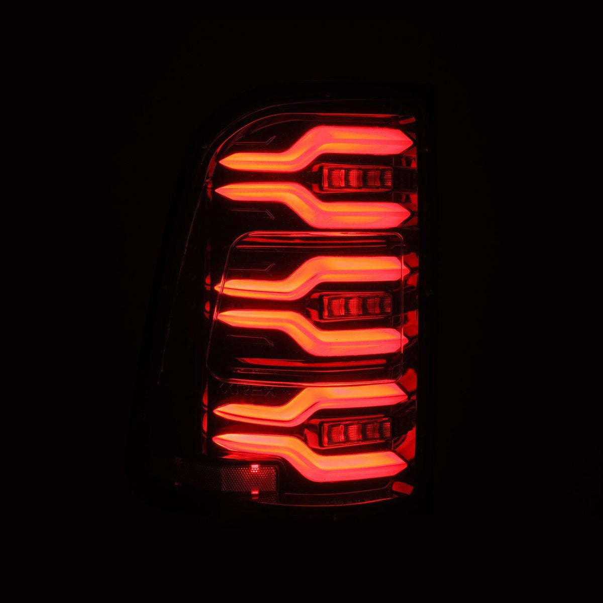 AlphaRex 2019-2024 Ram 1500 LUXX-Series LED Tail Lights Alpha-Black