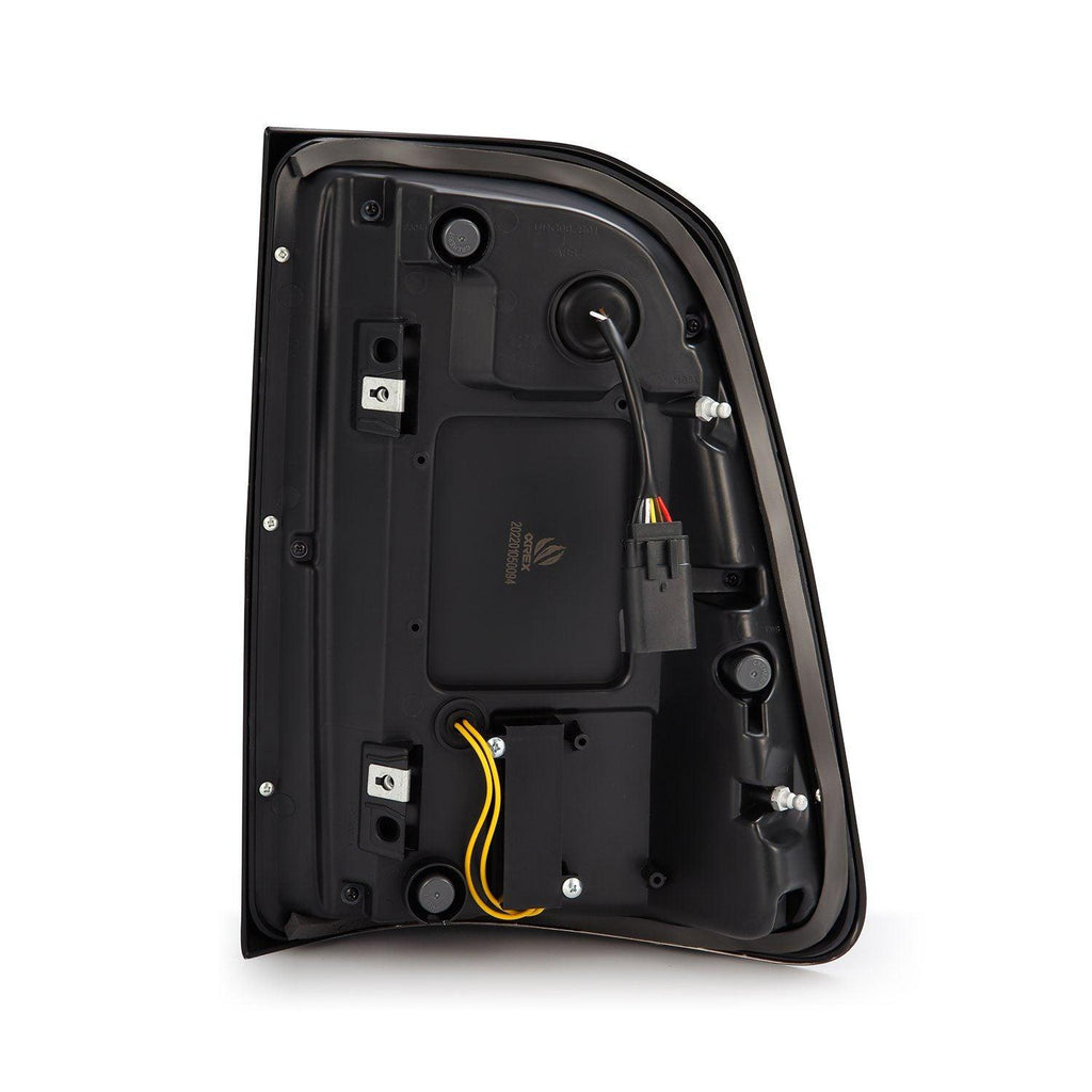 AlphaRex 2019-2024 Ram 1500 LUXX-Series LED Tail Lights Alpha-Black