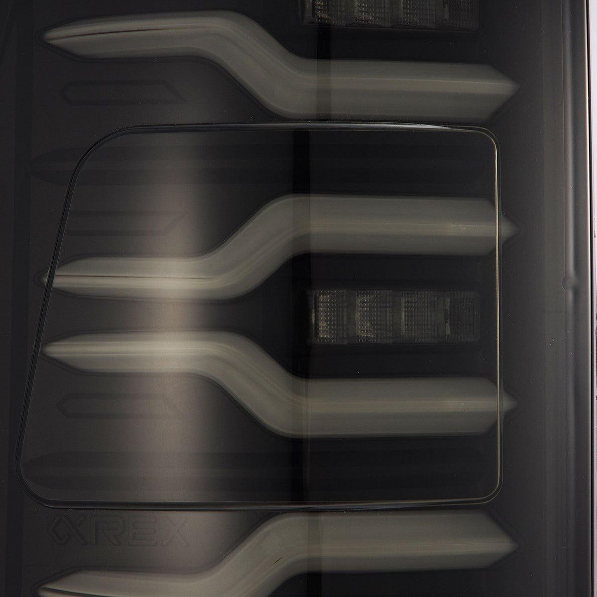 AlphaRex 2019-2024 Ram 1500 LUXX-Series LED Tail Lights Black