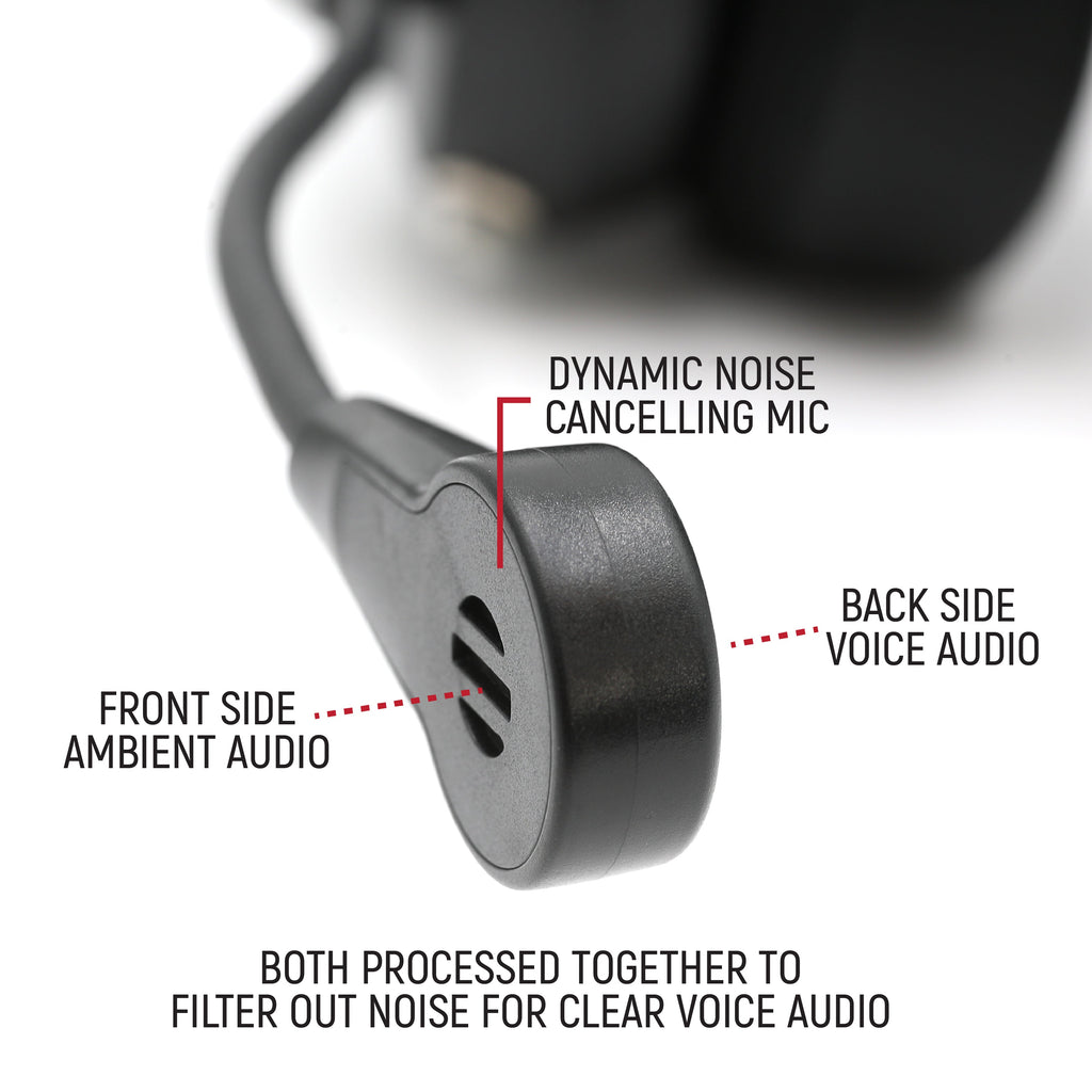 Bluetooth Headset for Cell Phones - 2-Way Radio Compatible (OTH or BTH) - CLEARANCE