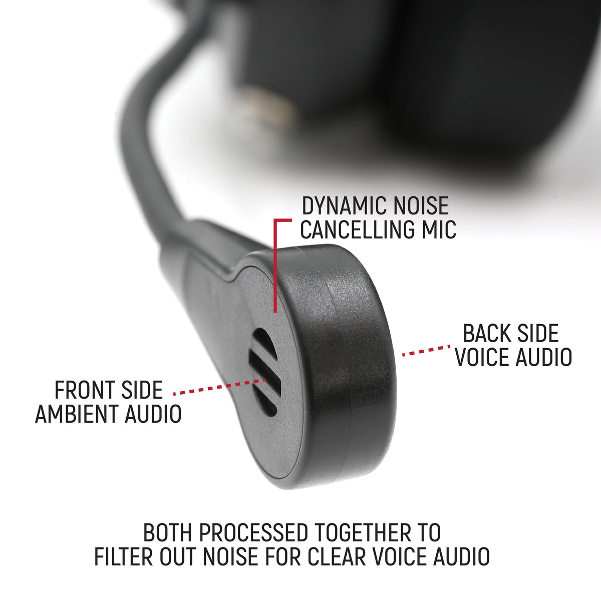Bluetooth Headset for Cell Phones - 2-Way Radio Compatible (OTH or BTH) - CLEARANCE