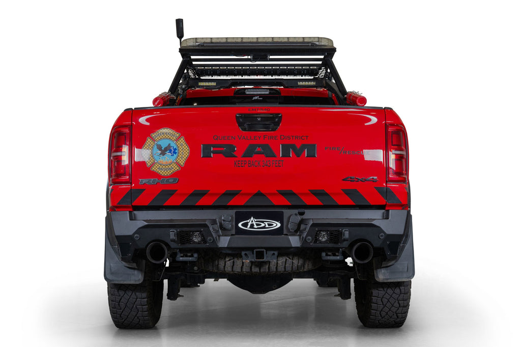 2025-2026 Ram RHO Stealth Fighter Rear Bumper