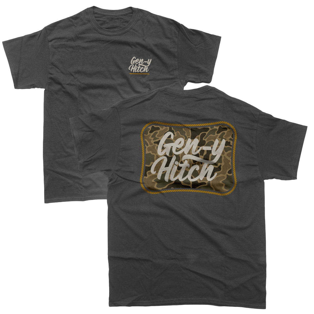 GEN-Y Hitch Vintage Rope Logo tee, product photo