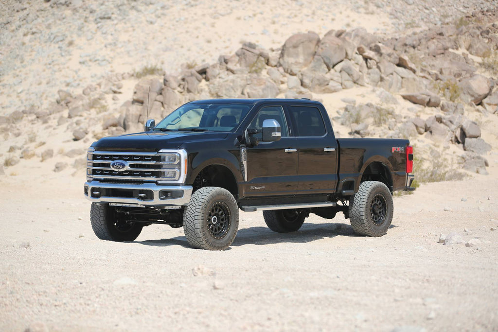 6″ FTS-X Radius Arm System w/ Front Dirt Logic 4.0 Resi Coilovers &amp; Rear DIrt Logic 2.25 Shocks – K2436DL