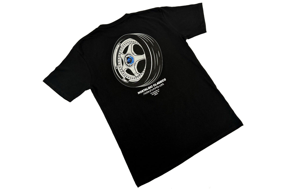 Nostalgic Classics NC Blue Tee - Black