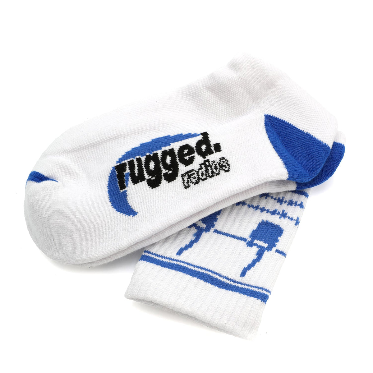 Rugged Radios 'Fast Friends' Crew Socks