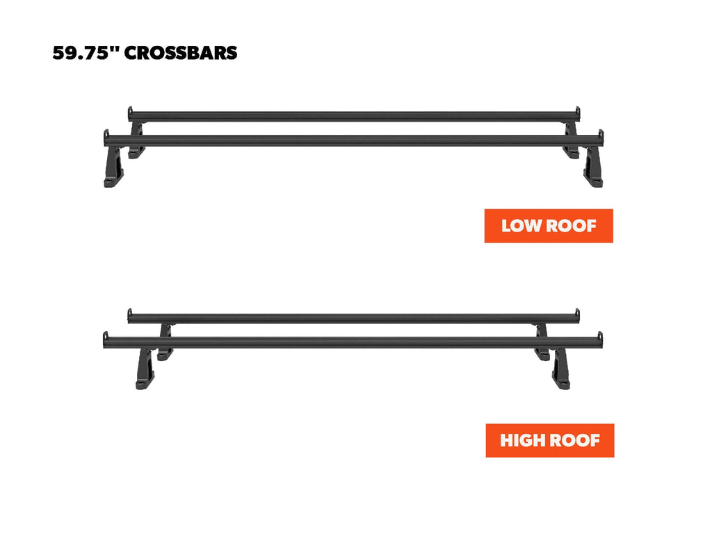 Sprinter Van Crossbars for OEM Roof Rails