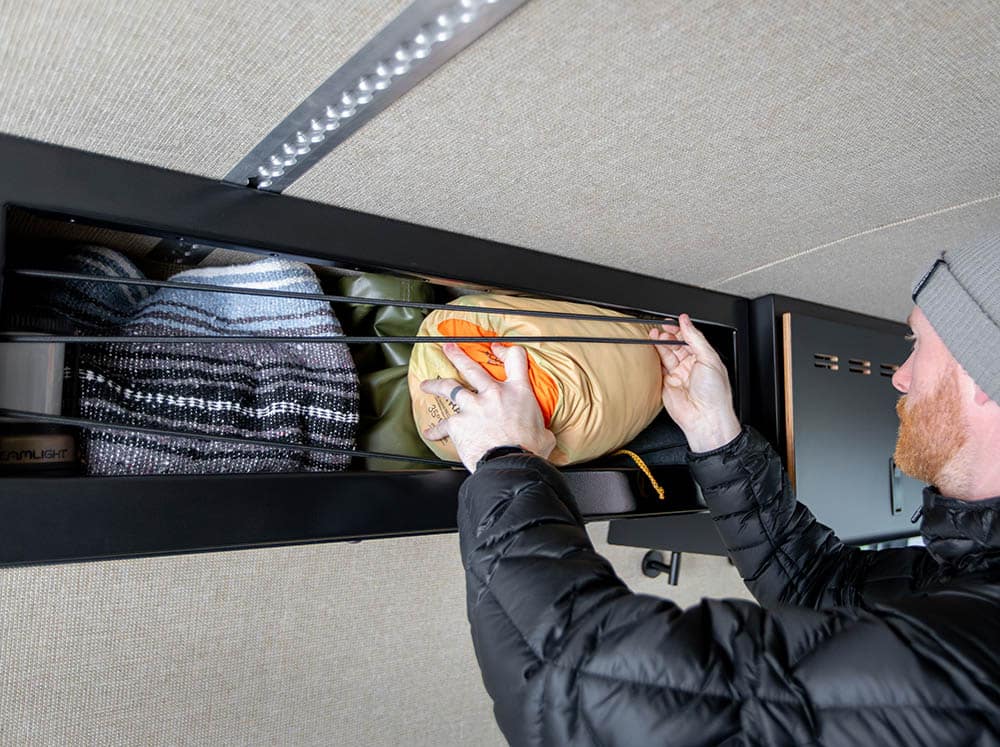 Sprinter Van 36" Open Face Upper Cabinet
