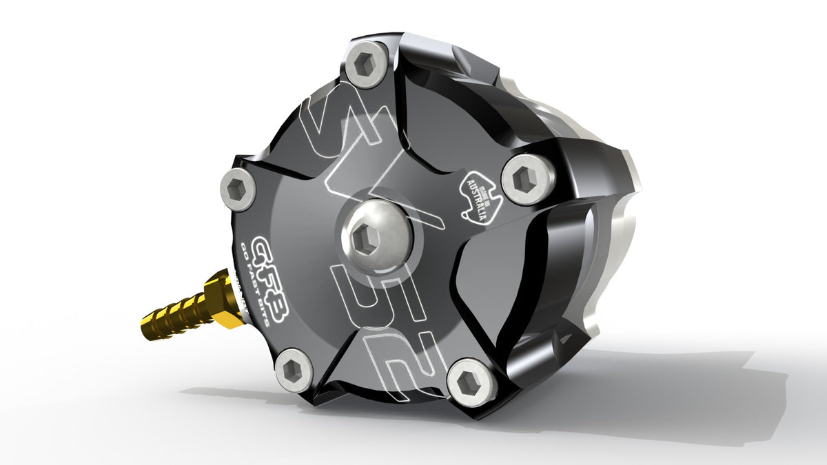 GFB Part Number T9052 SV52 high flow BOV prone view of cap