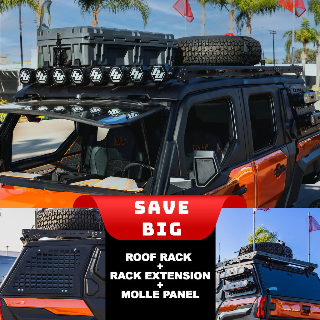 Polaris Xpedition ADV 5 X-Plorer Series Roof Rack System Works Package