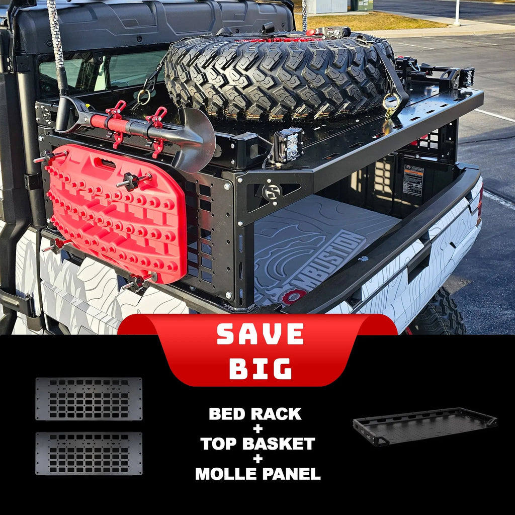 Polaris Ranger XP1000 X-Plorer Series Bed Rack Work Package