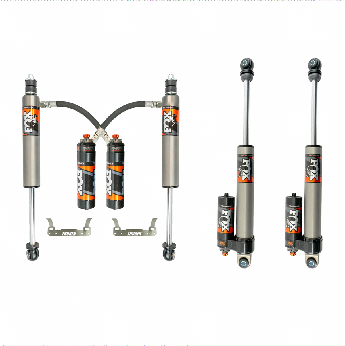 Thuren 2013-2024 RAM 3500 Fox 2.5 DSC Front and Rear Shock Kit