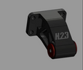 H23 Designs Dodge Ram 2007.5-2009 6.7 2500/3500 Cummins Billet Engine Mounts