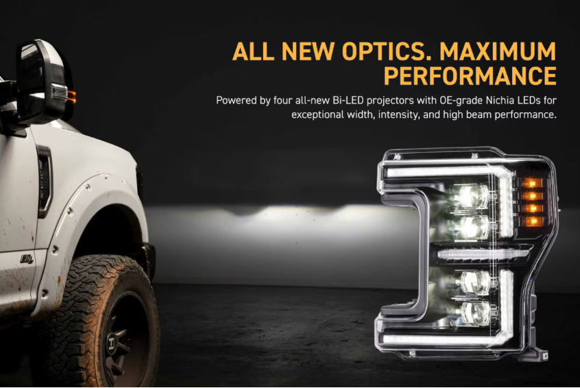 MORIMOTO FORD SUPER DUTY (17-19): XB EVO LED HEADLIGHTS