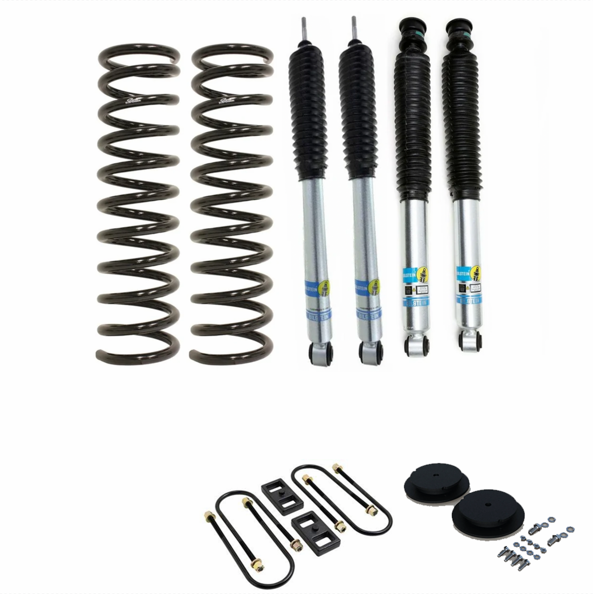 Carli Suspension 2.5" 2013+ Factory Rear Air RAM 3500 Bilstein 5100 Leveling Kit