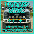 Factory Aftermarket Locking Hardware System for all Five Lights. (30 stainless bolts & bit)