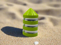 Savage Sage Green Billet Magnetic Base Caps | Marshin Whips Pair