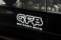GFB Car Decal in white