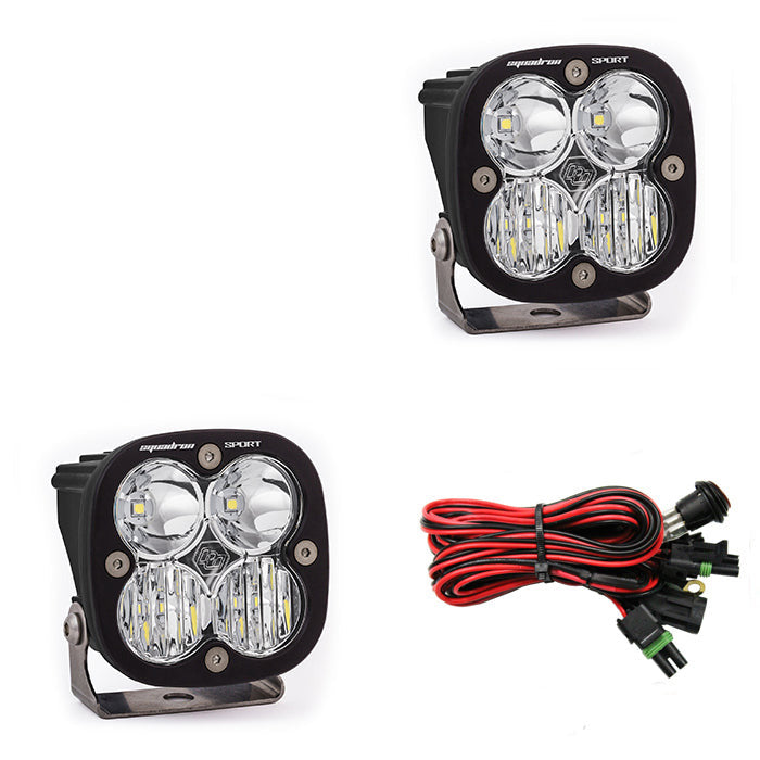 Baja Designs Squadron Sport LED Cubes - Pair