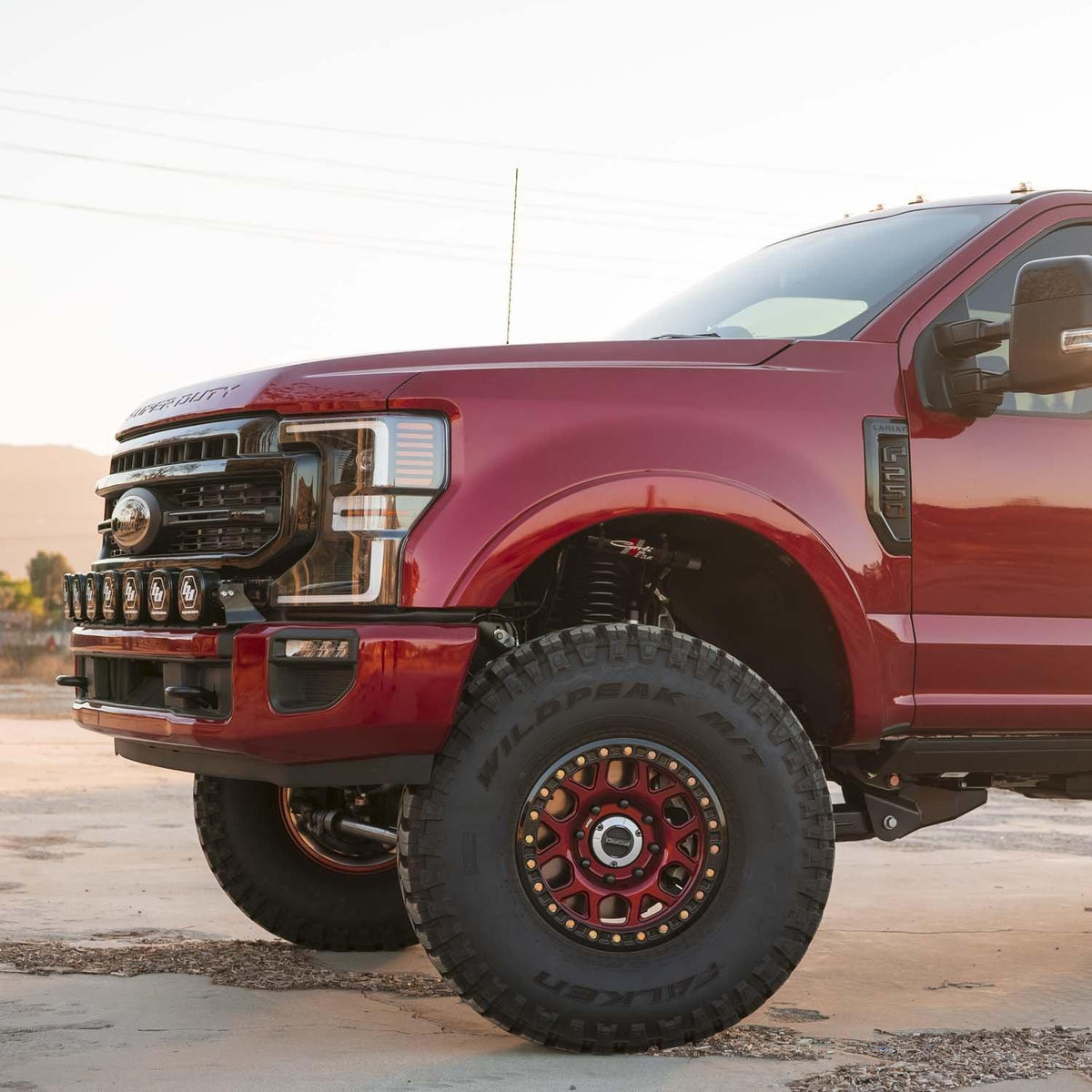 CARLI 2017-22 FORD SUPER DUTY E-VENTURE ELECTRONIC (4.5"/5.5" LIFT) SUSPENSION SYSTEM