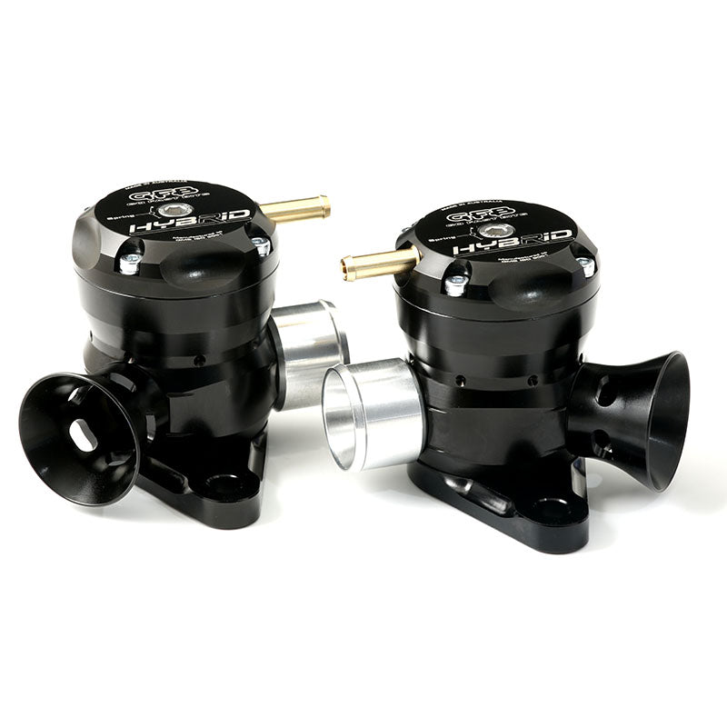 GFB Part Number T9205 Hybrid TMS dual BOVs distant view