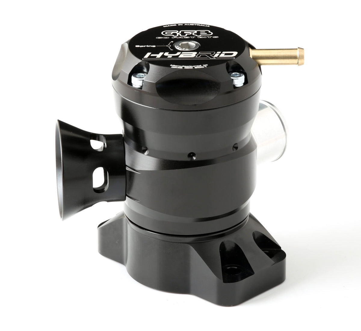 GFB Part Number T9211 TMS Hybrid BOV front view