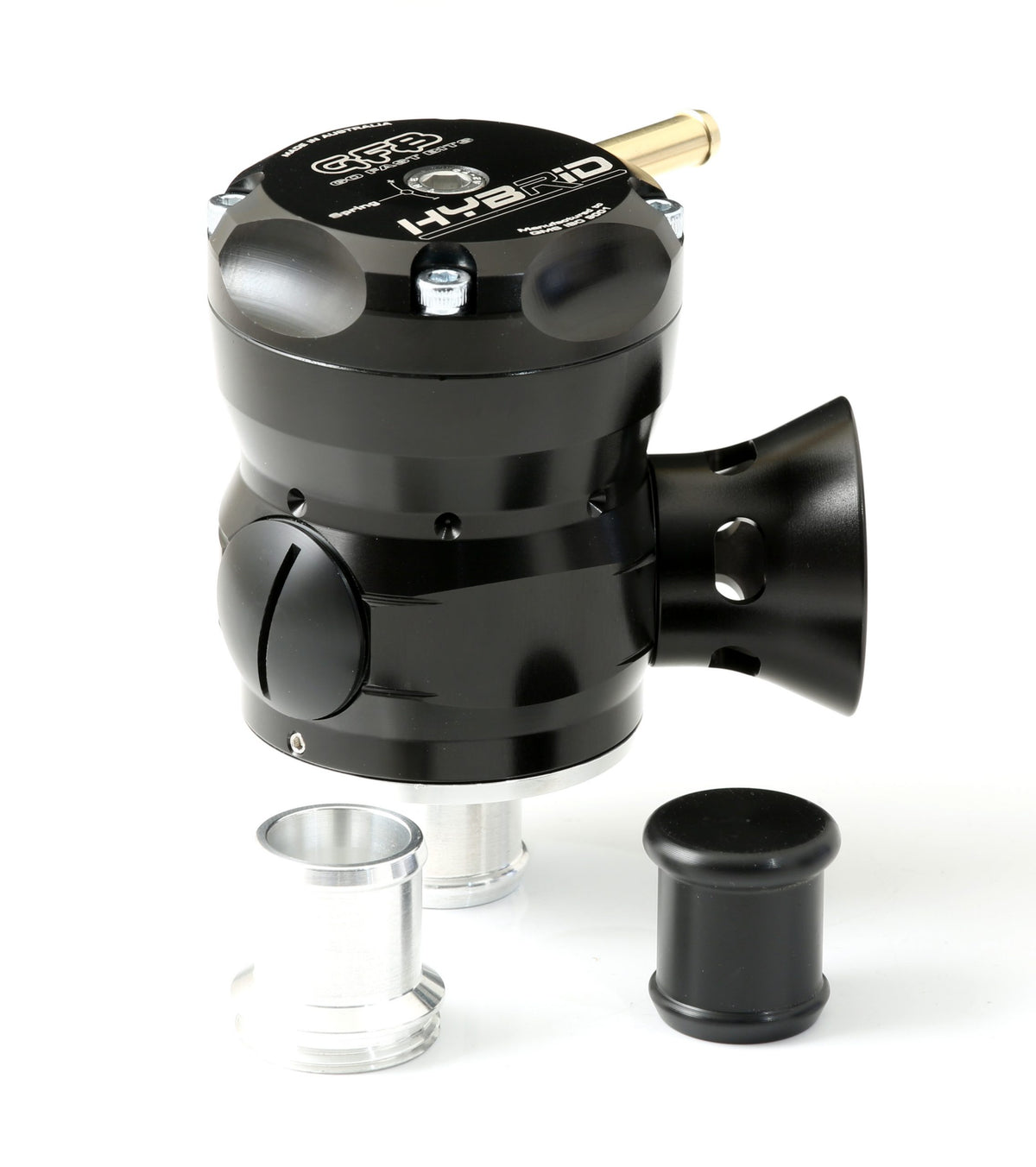 GFB Part Number T9220 Hybrid TMS BOV kitting contents