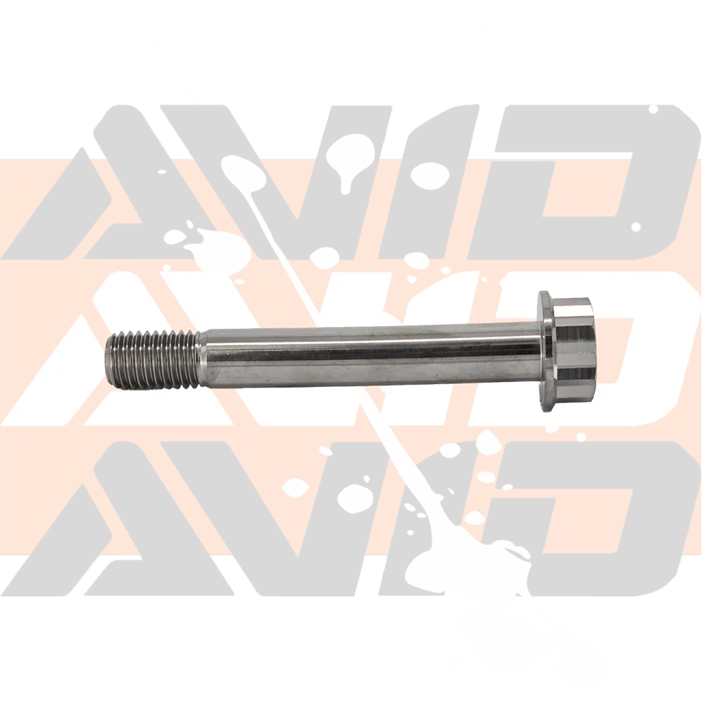Titanium 12 Point Flange Bolt, M14 x 2.0 x 100 mm, 22.5 mm Thread | AVID Racing
