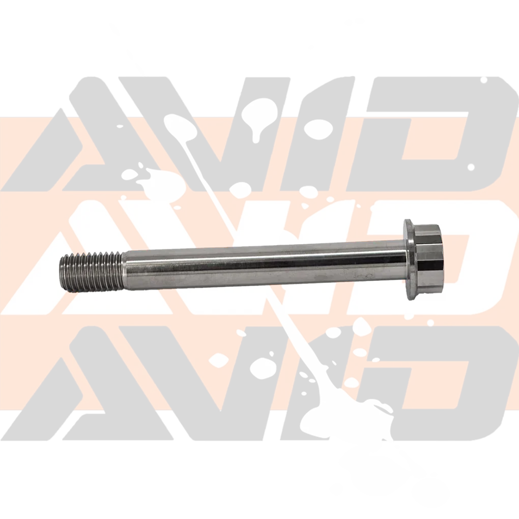 Titanium 12 Point Flange Bolt, M14 x 2.0 x 120 mm, 22.5 mm Thread | AVID Racing