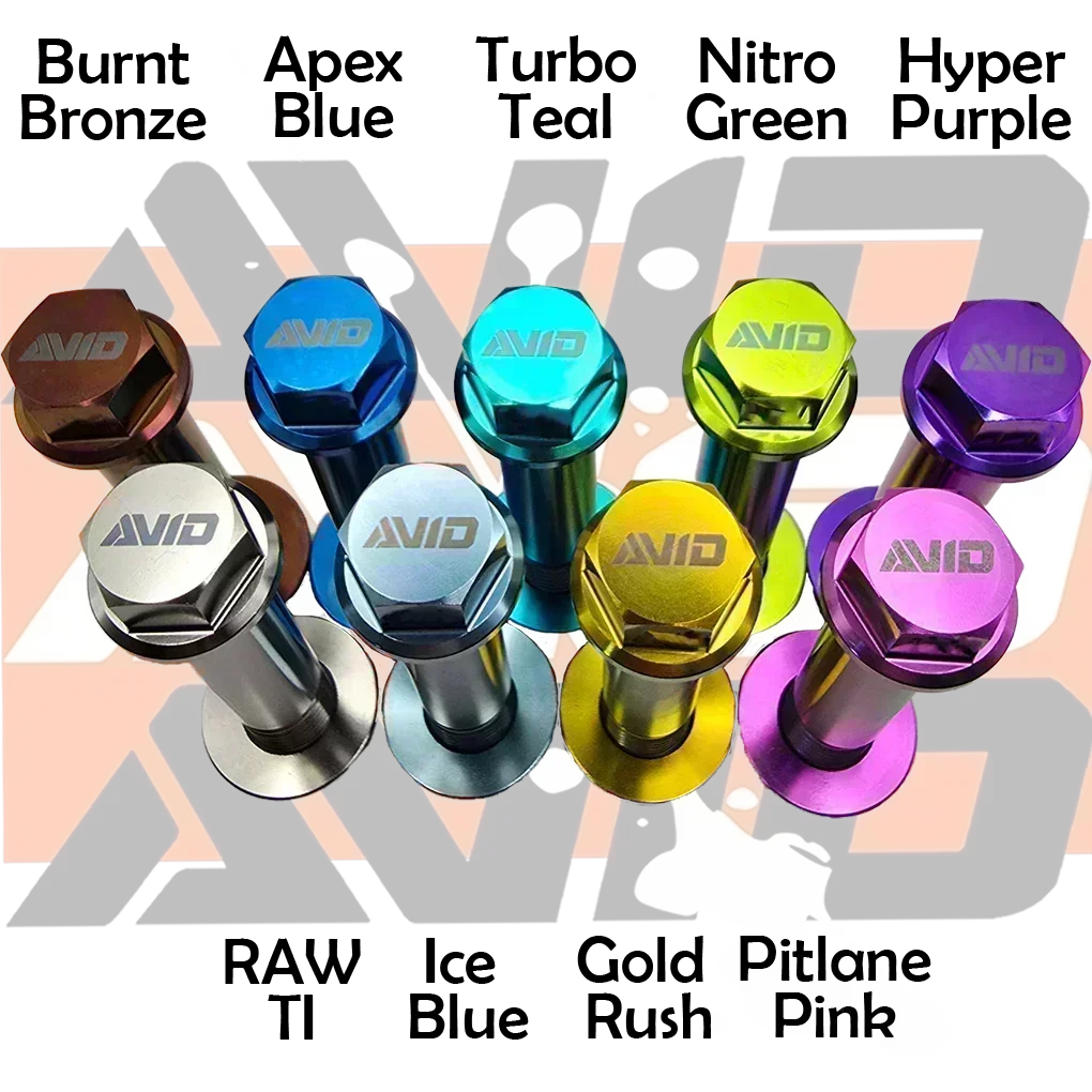 Polaris RZR Pro R Factory Sway Bar Link Mount Titanium Bolt Hardware Kit, 20 Piece | AVID Racing