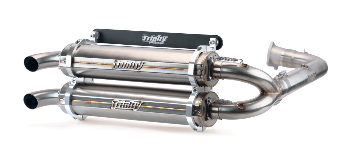 RZR PRO XP / TURBO R EXHAUST - STAINLESS STEEL - FULL SYSTEM