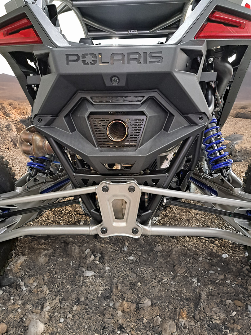RZR PRO R CENTER EXIT SLIP-ON EXHAUST