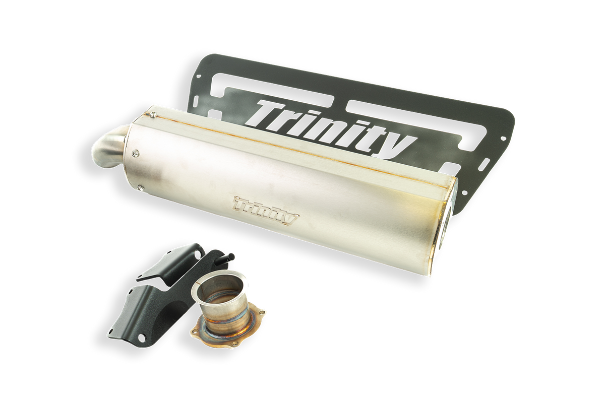 2024+ RZR XP 1000 & 2026+ RZR XP S SLIP ON SINGLE STAINLESS