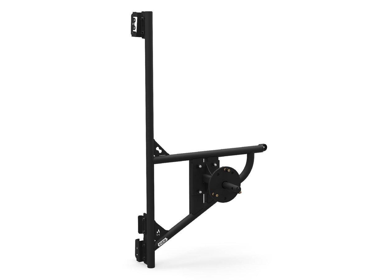 Transit van Tire Carrier with long wheel mount option