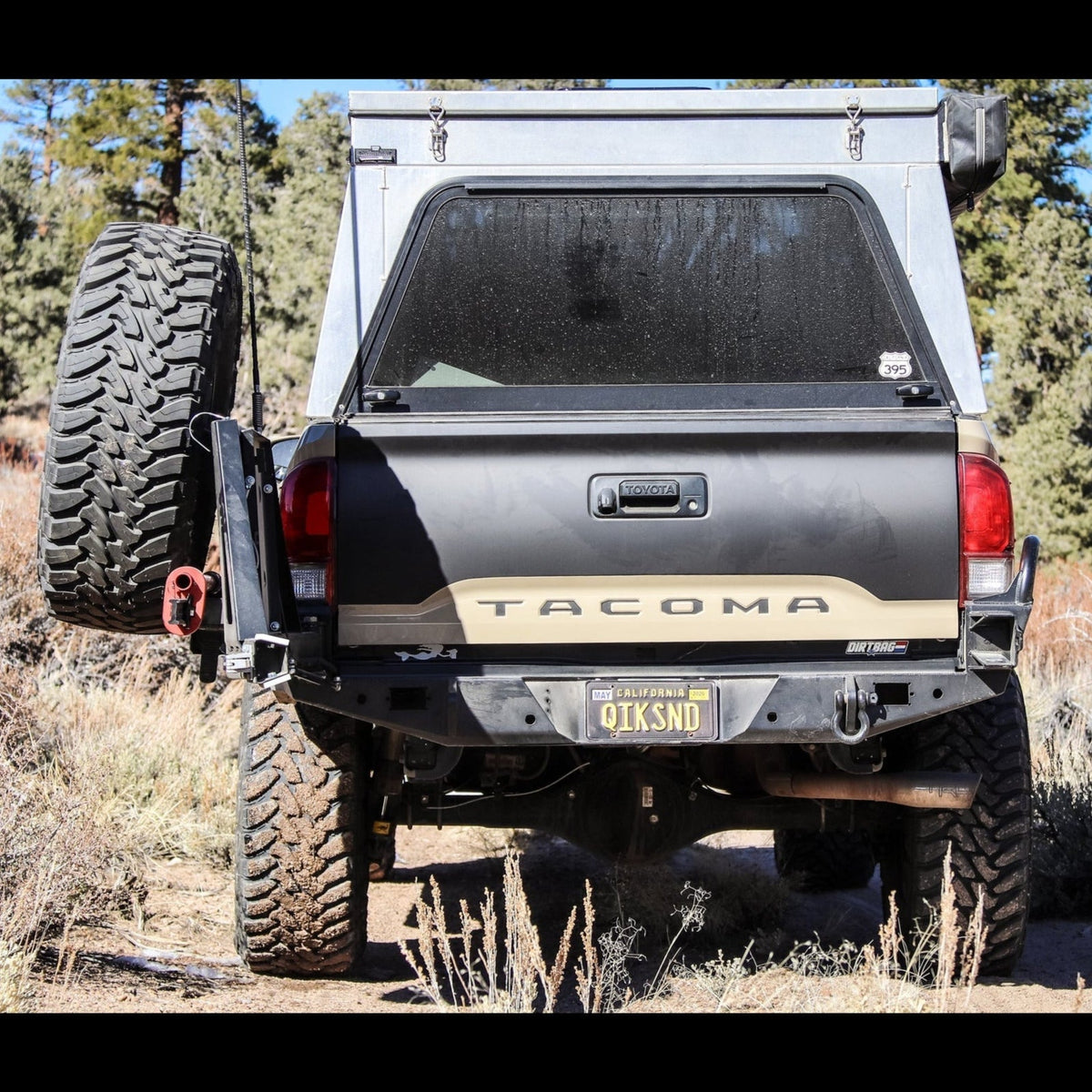 Tacoma Overland Series High Clearance  Rear Bumper / 3rd Gen / 2016-2023