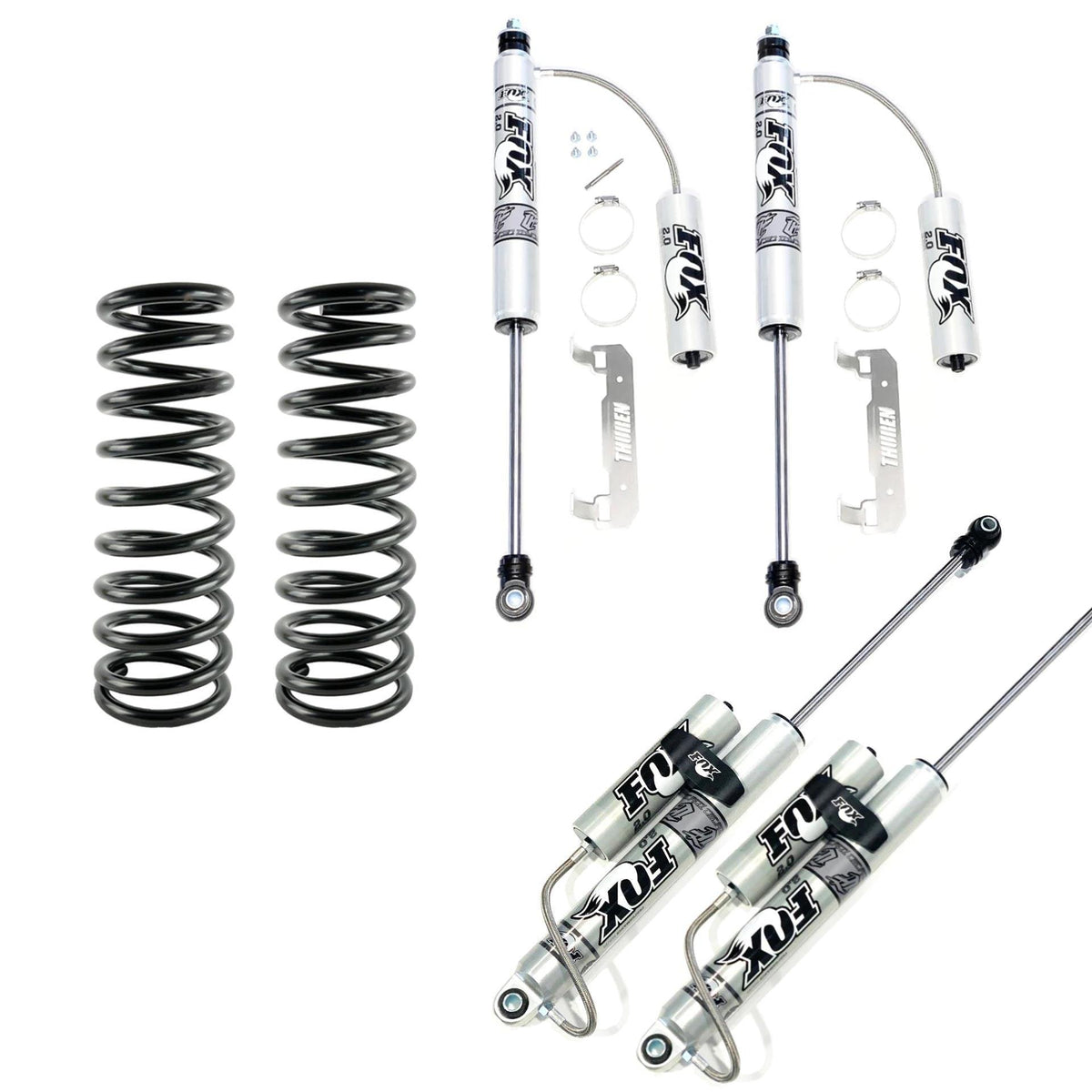 Thuren 03-09 3rd Gen Dodge Ram 2500/3500 Fox 2.0 Reservoir Suspension Kit