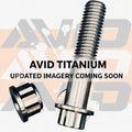 Titanium 12 Point Flange Bolt, M10 x 1.5 x 40 mm | AVID Racing