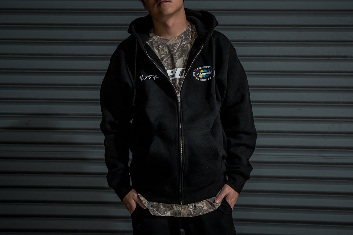 GReddy Total Tune-Up Zip Hood - Black