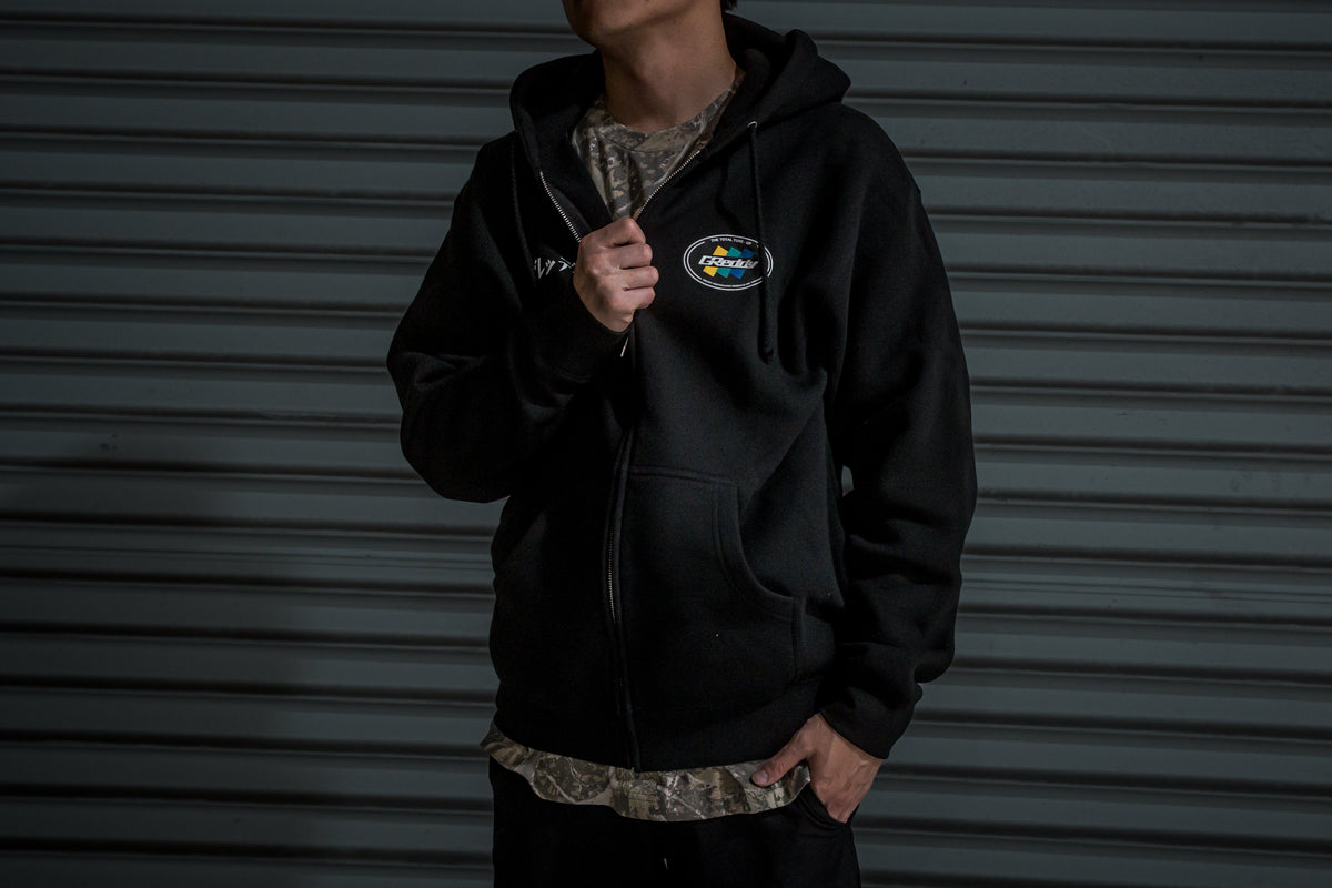 GReddy Total Tune-Up Zip Hood - Black