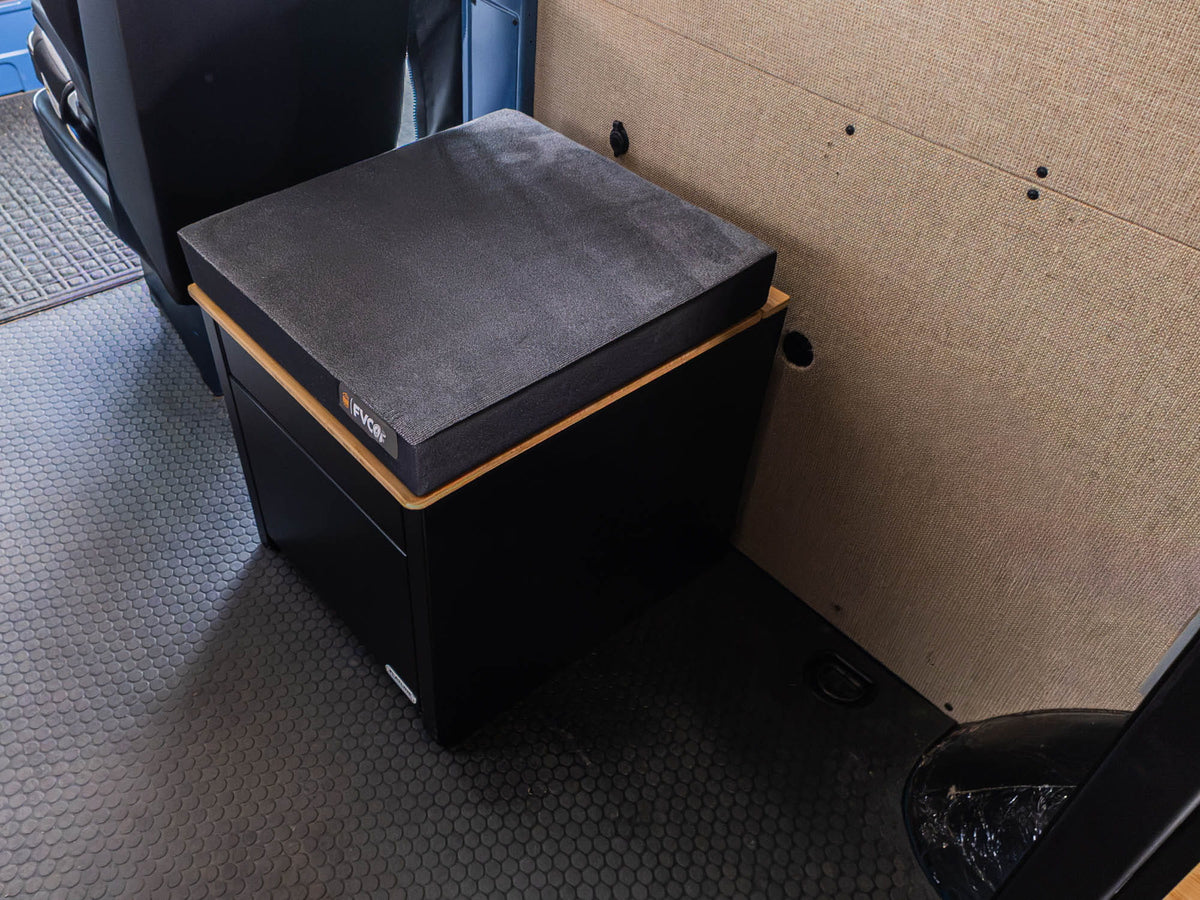 Travel Van Toilet Cubby Bench Pad