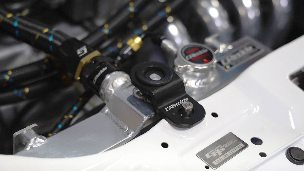 GREDDY EK BILLET RADIATOR MOUNT BRACKET - (12053901)