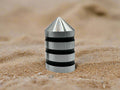 V3 Billet Black Magnetic Base Caps | Marshin Whips Pair