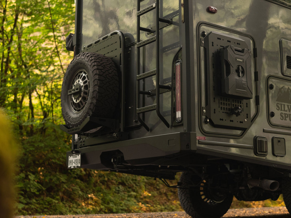 Winnebago Ekko Rear Bumper, Ladder, & Carrier Swing-Out System