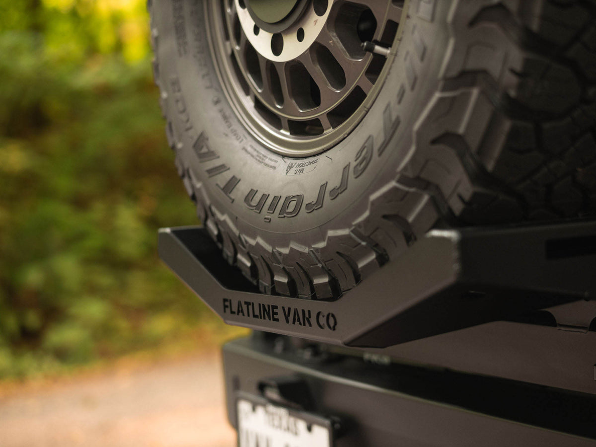 Winnebago Ekko Rear Bumper, Ladder, & Carrier Swing-Out System