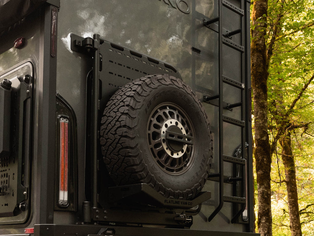 Winnebago Ekko Rear Bumper, Ladder, & Carrier Swing-Out System