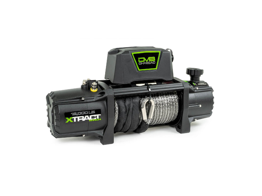 DV8 Xtract 12,000lb Winch with Synthetic Rope
