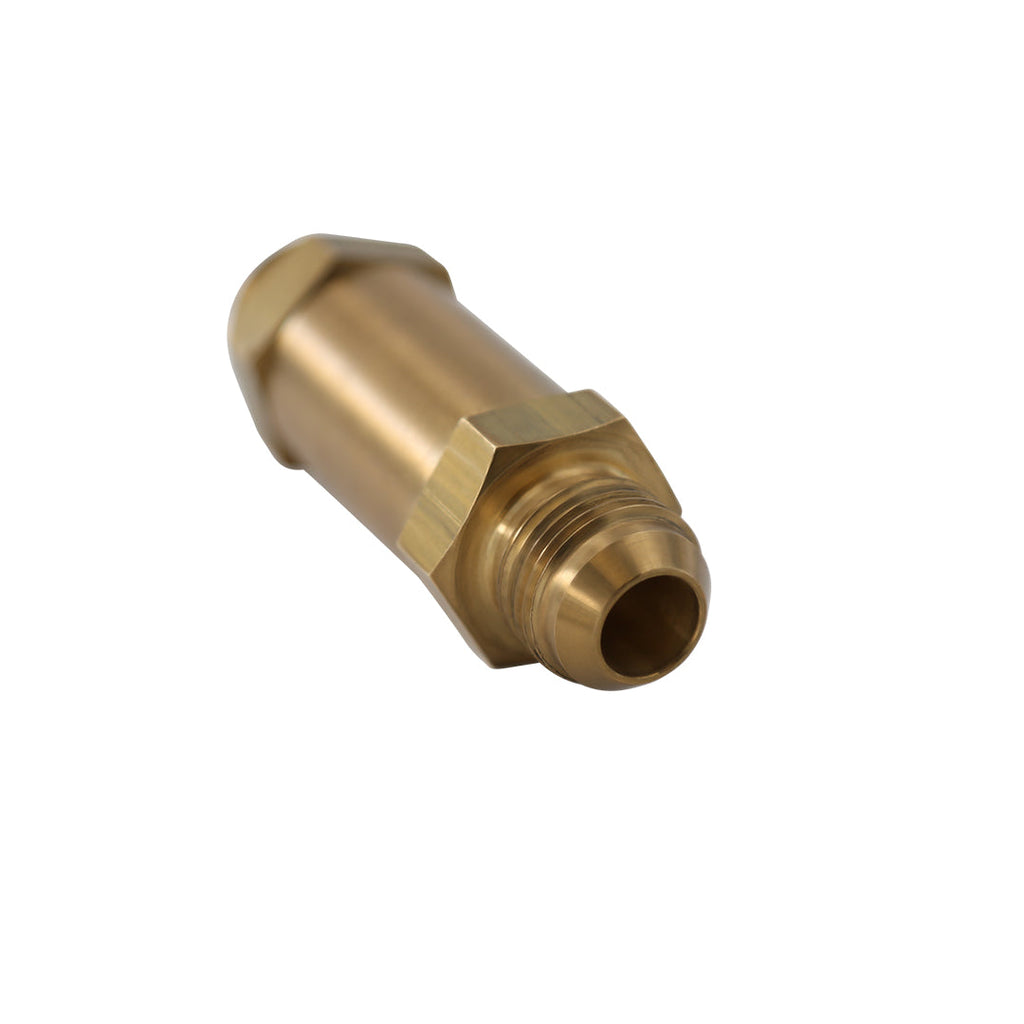 Check Valve, AN-08 ORB In, AN-08 Flare Out, Brass