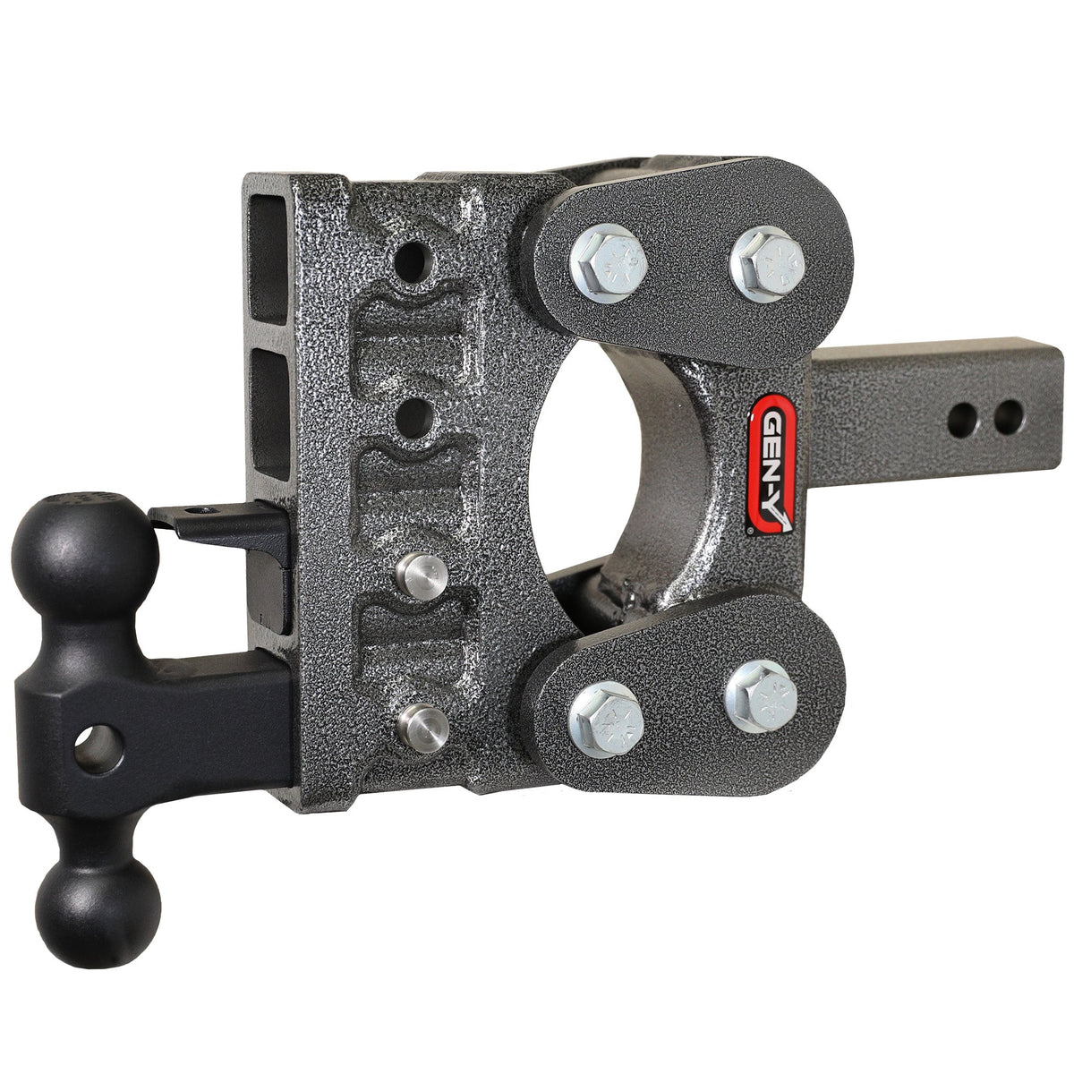 GEN-Y The BOSS 10K Torsion-Flex Drop Hitch (2" or 2 1/2" Shank) product photo (model GH-2324), 10,000 lb capacity