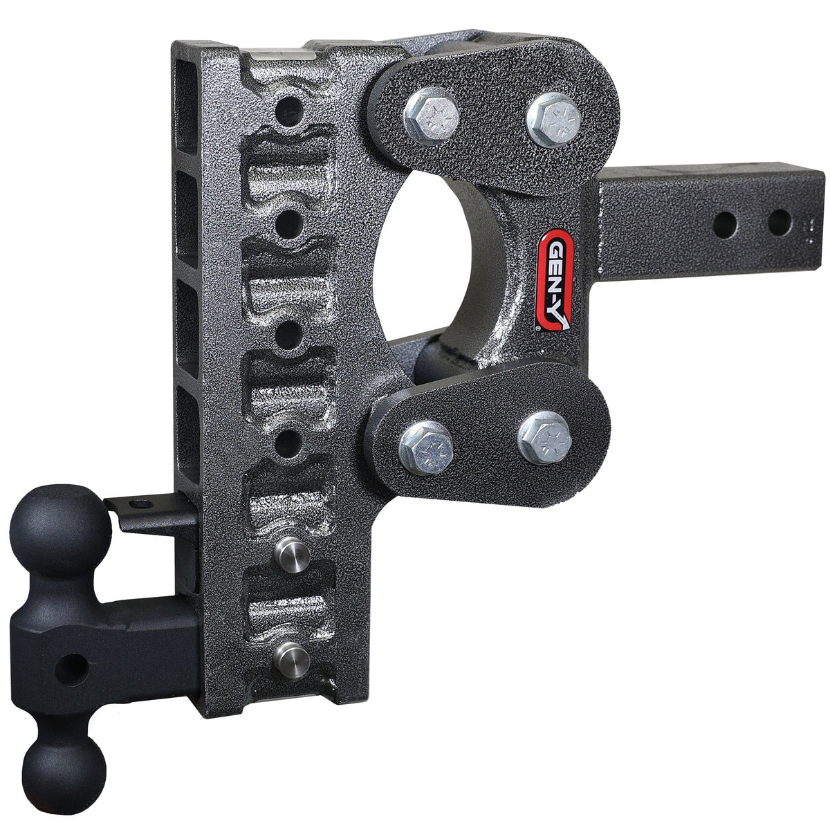 GEN-Y The BOSS 10K Torsion-Flex Drop Hitch (2" or 2 1/2" Shank) product photo (model GH-2326), 10,000 lb capacity